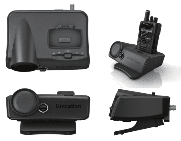 A Unication G-Series P25 Amplified Charger