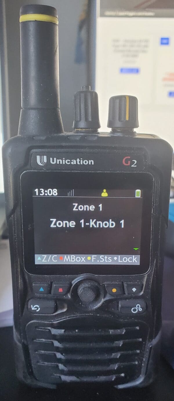 USED - Unication G2 P25 Pager VHF (136-174) with Extended Warranty thru 9/20/2026