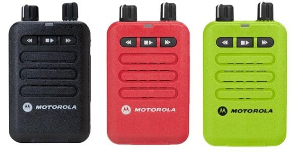 Three Motorola Minitor VI Batteries