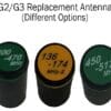Three Unication G2 or G3 Replacement Antenna
