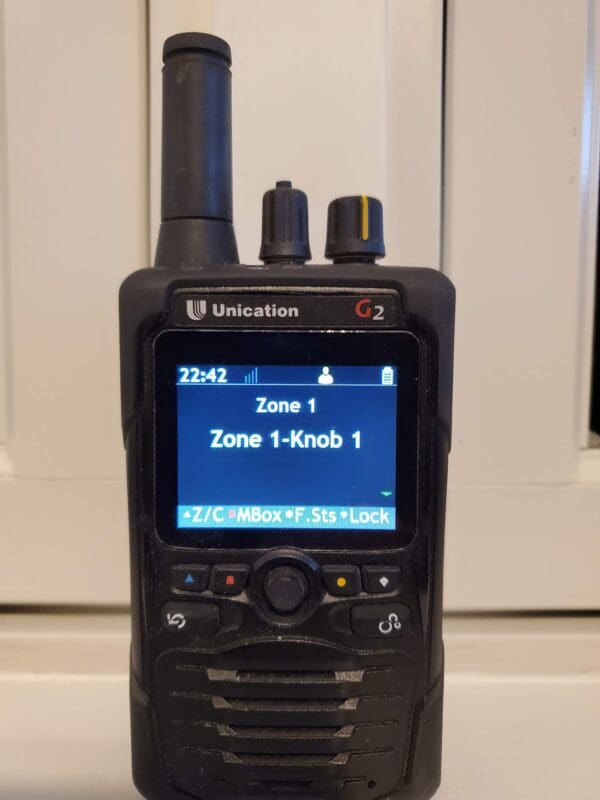 A USED – Unication G2 P25 Pager