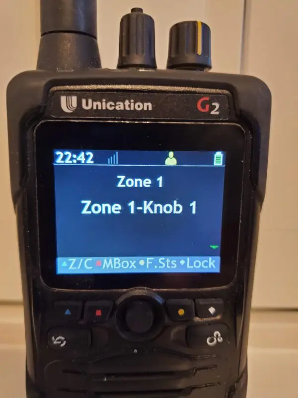 USED Unication G2 P25 Pager VHF