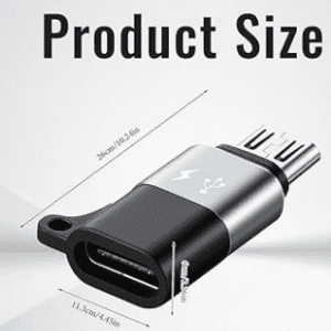 Unication G-Series P25 USB C to Micro USB Adapater