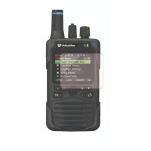 Handheld two-way radio with display